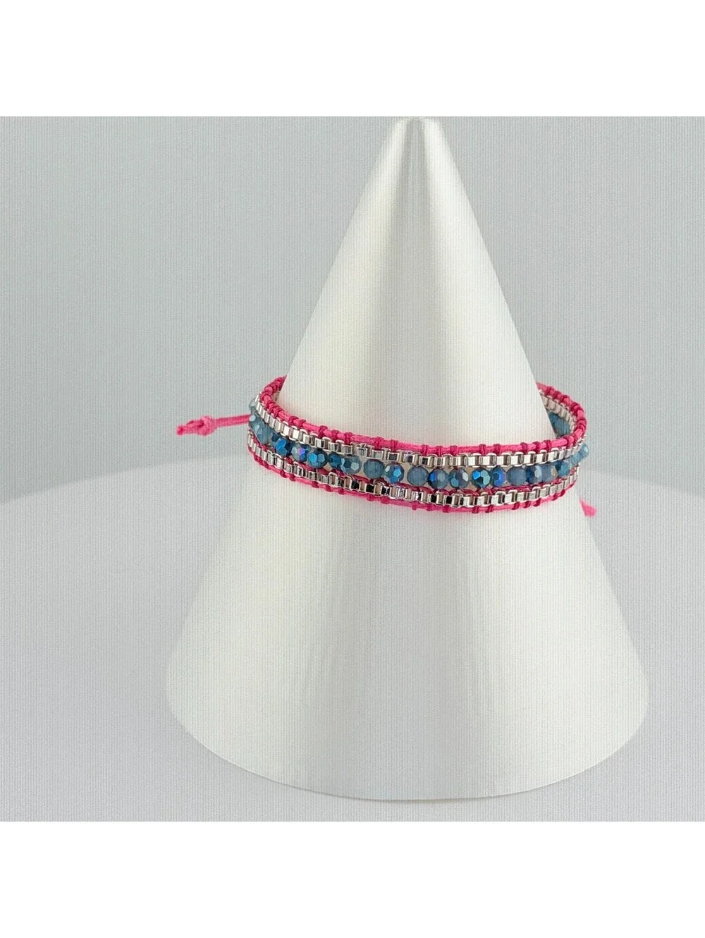 Bomb Party Single Stack Bracelet - on Silver Plating #141